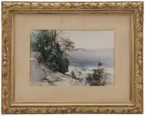George Henry Smillie, View off Mount Desert Island, Bar Harbor, Maine