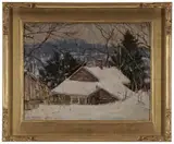 Robert Emmett Owen, Winter Cabin Scene
