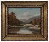Albert Francis King, Autumn River Landscape