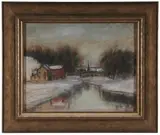 Walter Emerson Baum, Sellersville in Winter