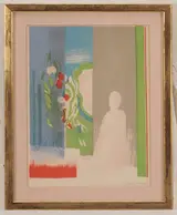 Paul Guiramand, Seated Nude a a Window