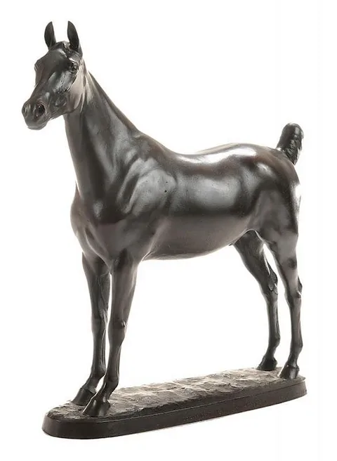 Herbert W. Clark Jr., Saddle Horse, 1911, patinated bronze