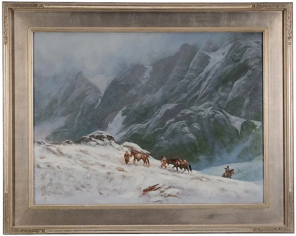 Lyle Tayson, Sr., oil on canvas