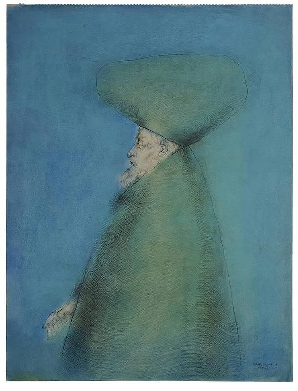 Untitled by Rafael Coronel, pastel, sold May 2015
