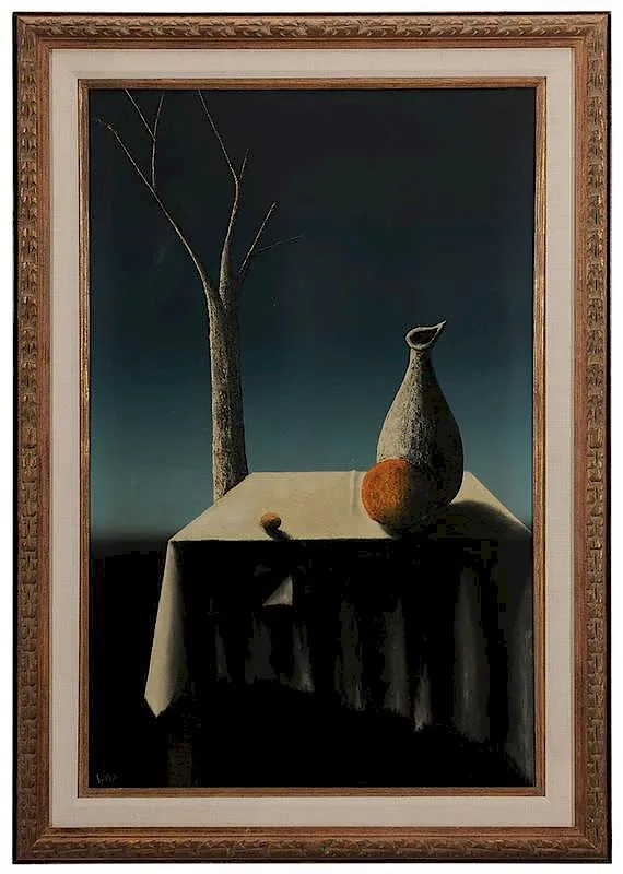 Alvaro Guillot, Le Répas de L'Arbre, 1962, oil on canvas