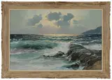 Alexander Dzigurski, Coastal Landscape