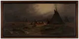 A. D. M. Cooper, Indian Encampment, Early Evening