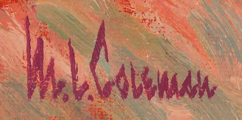 Michael L. Coleman, Spanish Daggers-XI, 1990, oil on canvas