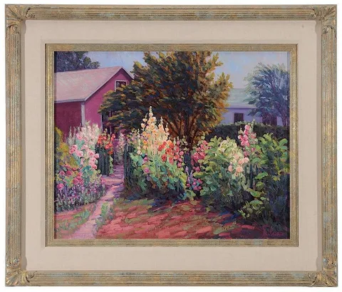 Michael L. Coleman, Summer Fragrance, 1990, oil on canvas