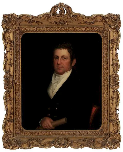 Cephas Thompson, Important Historical South Carolina Portrait of Captain John Gibbes Barnwell (1778-1828), Grandson of the founder of Beaufort, South Carolina, oil on canvas