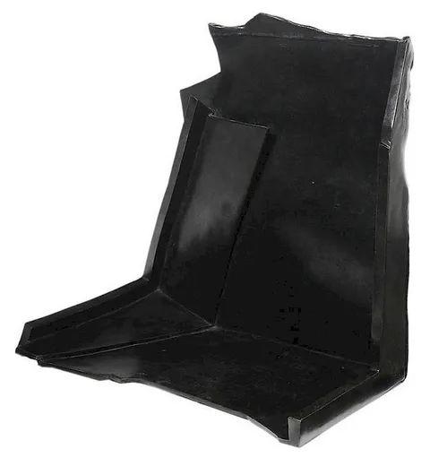 Michael Steiner, Untitled, 1979, patinated bronze