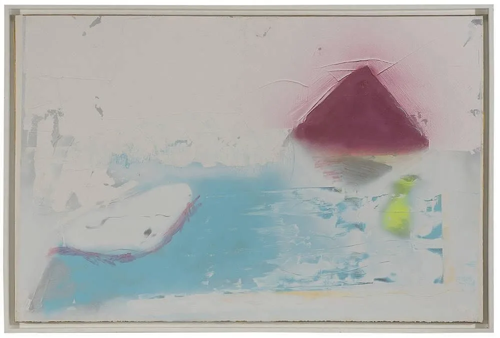 Michael Steiner, Untitled, acrylic and sand on canvas