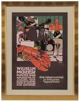 Ludwig Hohlwein, Wilhelm Mozer. 1909