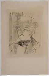 Henri de Toulouse-Lautrec, [Madame Réjane] (D.266), state III/III
