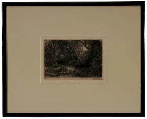 Samuel Palmer, The Morning of Life (Lister E10) state II or III/VII, etching on wove paper