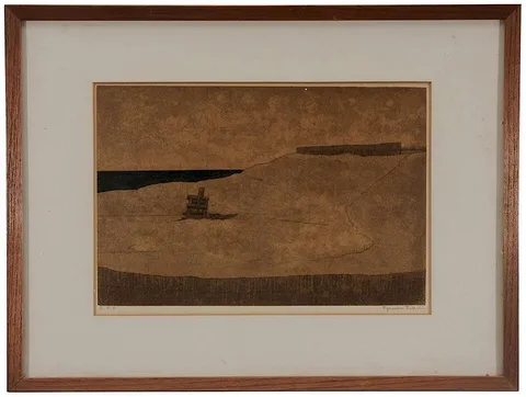 Ryōnosuke Fukui, Untitled, colored silkscreen on paper