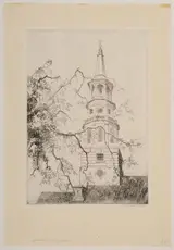 Alfred Heber Hutty, St. Michael's Spire (H.116)