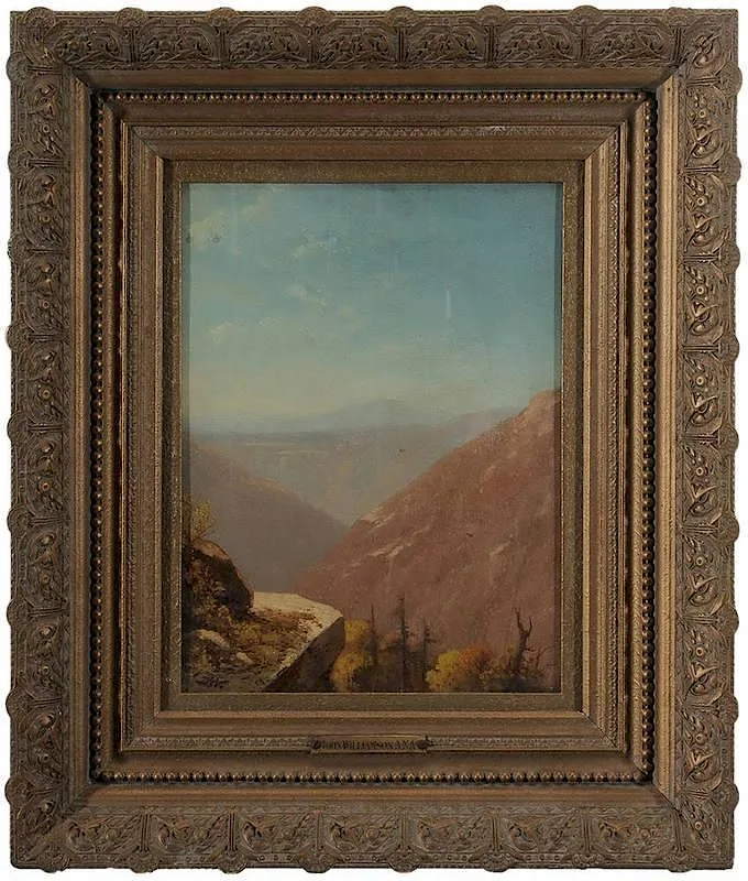 John Williamson, Allegheny Mountains from a Rocky Outcropping, oil on canvas