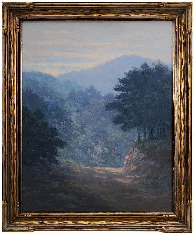Louis Rowell, Melrose Mountain, 1922, oil on fiberboard