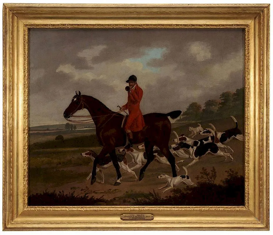 John Hardman, Tom Brown, Huntsman to the Llanelly Hunt, oil on canvas