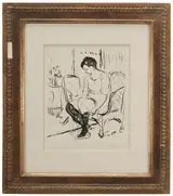 Henri Manguin, Femme mettant ses bas circa 1906