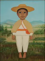Gustavo Montoya, Niño con Sombrero
