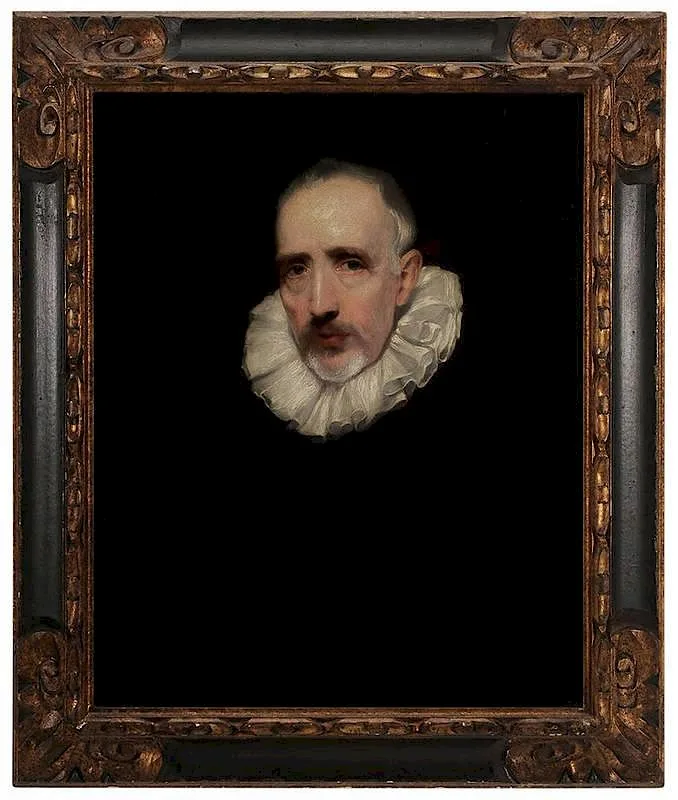 Cornelius Van Der Geest by Anthony van Dyck, circa 1824-1848, oil on canvas, sold Nov 2014
