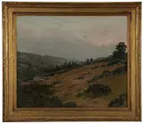 Ben Foster, Sheep on a Rocky Hillside