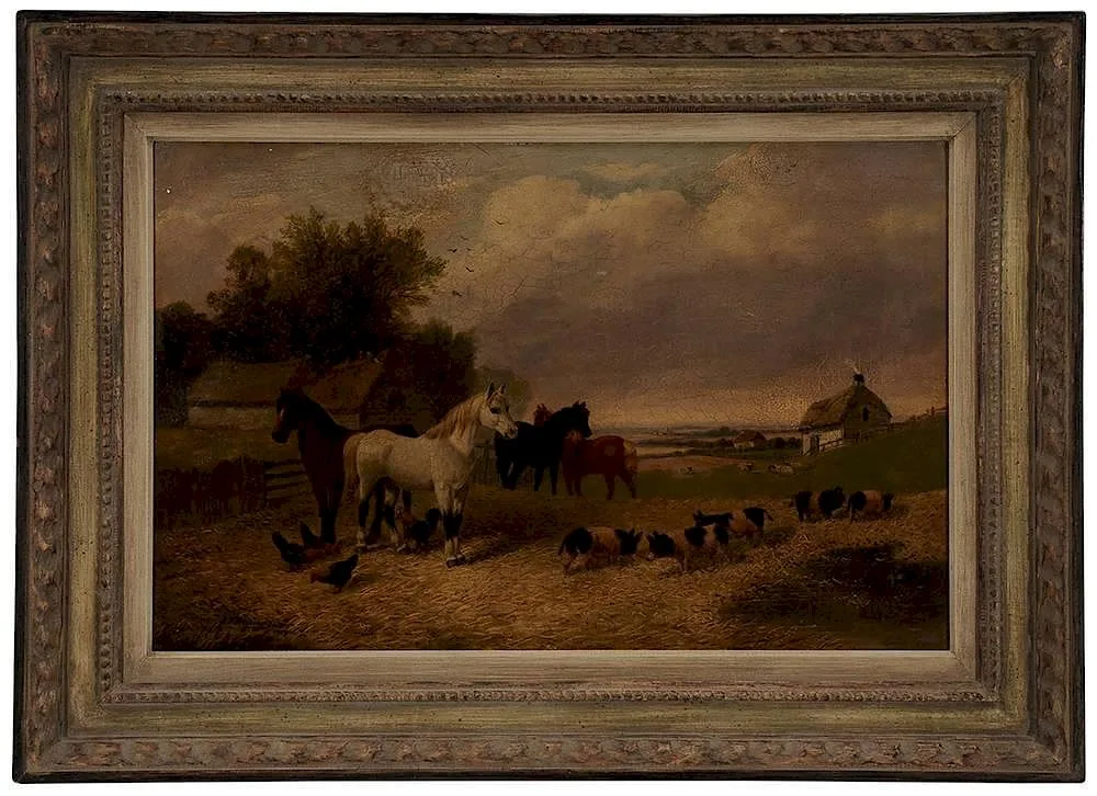 Sr. by John Frederick Herring, Sr., oil on canvas, sold Nov 2014