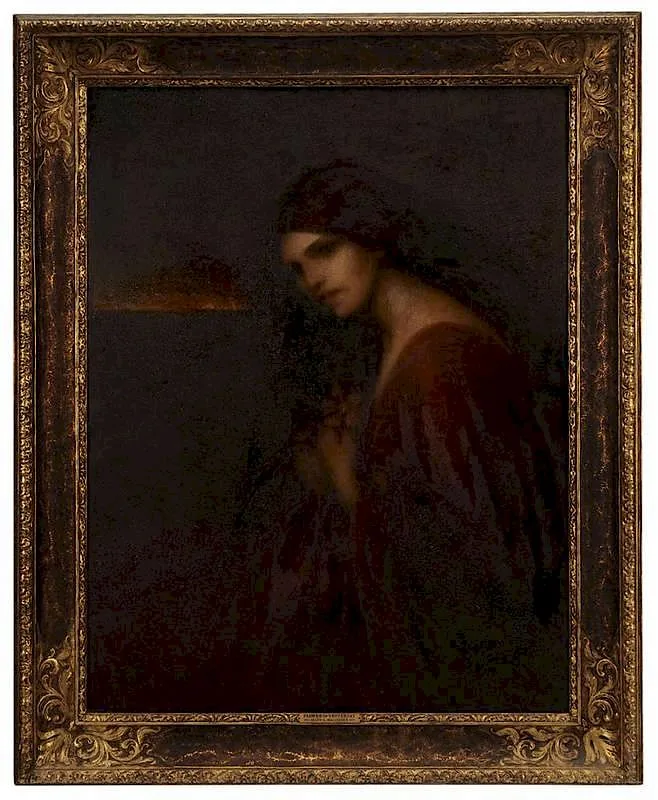 Mary Lizzie Macomber, Flower of Yesterday, 1913, oil on canvas