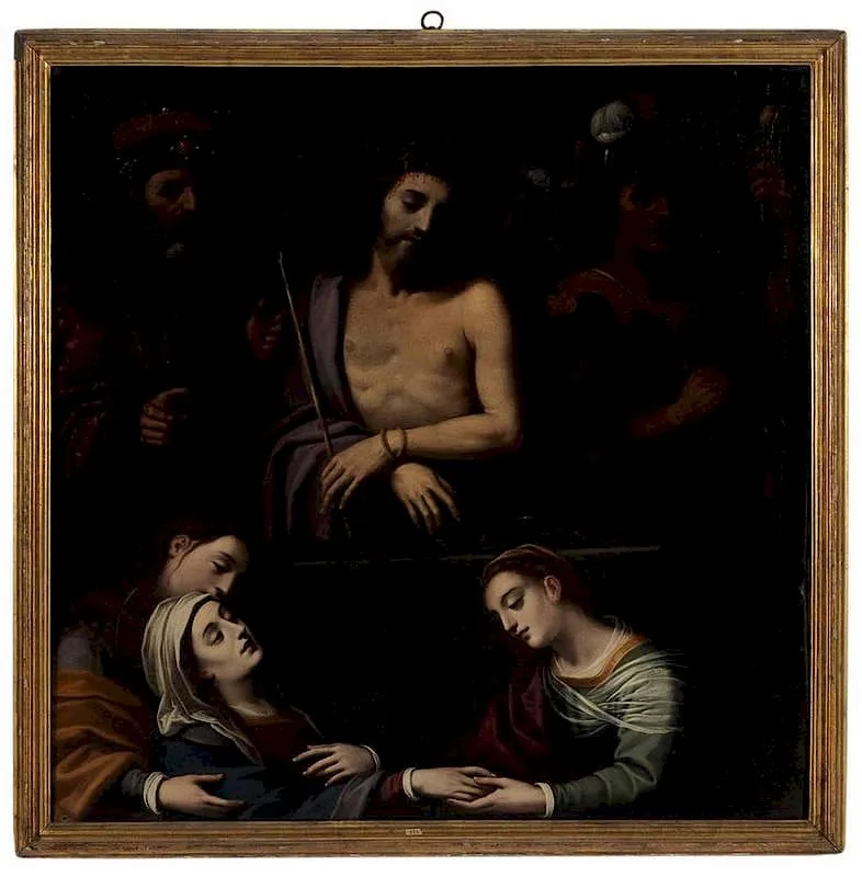Francesco Mati, [Ecce Homo], oil on canvas
