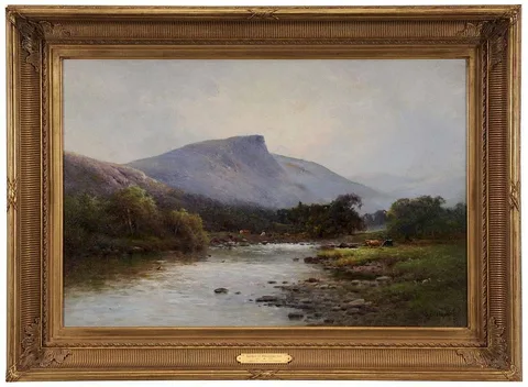 Alfred de Breanski, Jr., oil on canvas
