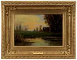 David Johnson, Autumn Farm Landscape