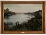 Louis Aston Knight, [La Seine Près de Paris]
