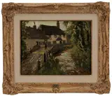 Hayley Lever, Early Morning, Littleham Village, near Exmouth