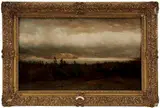 Homer Dodge Martin, Sun Breaking over a Lake
