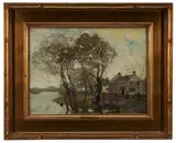 Henry Ward Ranger, Waterfront Village