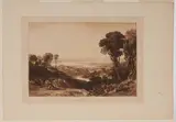 J. M. W. Turner, The Junction of the Severn and the Wye, from [Liber Studiorum] and engraved and published by Turner himself