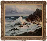 Constantin Westchiloff, Rocky Coast at Sunrise
