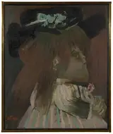 Fernando Botero, Girl with Black Hat