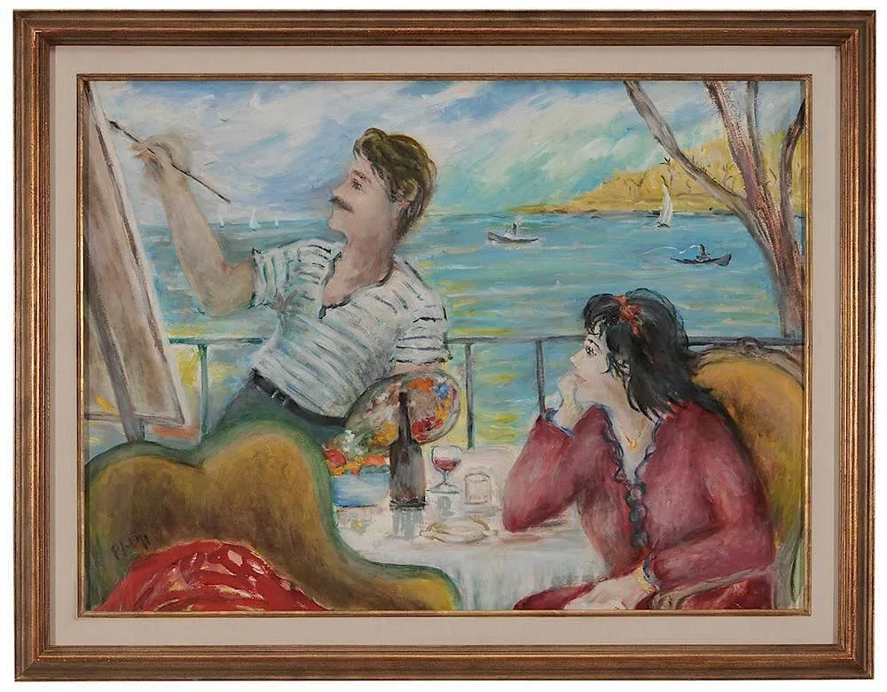 Robert Philipp, Untitled, gouache on paper