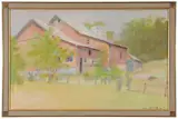 Wolf Kahn, Red Barn I