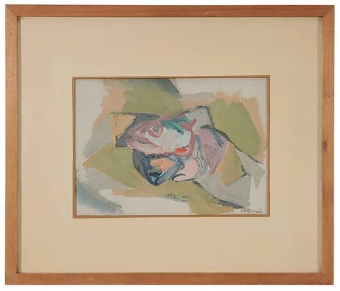 Carl Trägårdh, Wrapped Fish, oil on canvas