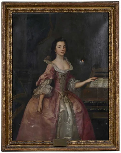 Joseph Highmore, Miss Chaplin, oil on canvas