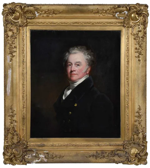 Sir William Beechey, Portrait of a distinguished gentleman, circa 1810, oil on canvas