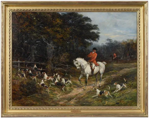 Heywood Hardy, Drawing Cover, 1902, oil on canvas