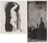 Käthe Kollwitz, Two Prints