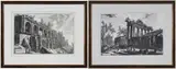 Giovanni Battista Piranesi, Two Engravings