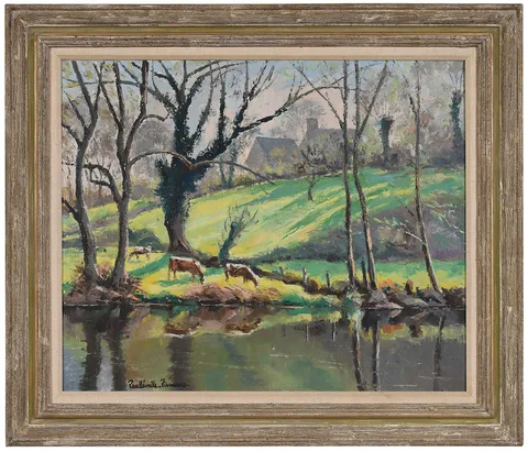 Paul-Émile Pissarro, L'Orne a la Chaize, oil on canvas