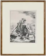 Théodore Géricault, Mameluck Defendant un Trompette Blesse